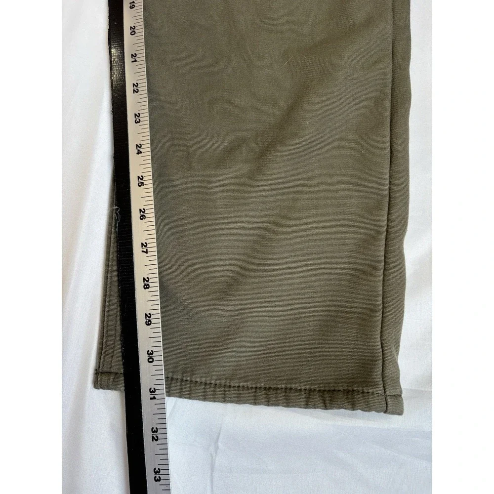 Weatherproof Vintage Men's 38X32 Regular Fit Fleece Lined Pants Workwear Chore